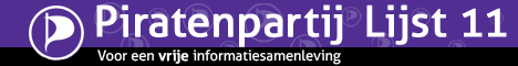 Banner piratenpartij