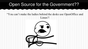 overheid en opensource