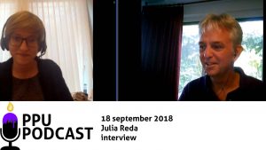 PPU Podcast 18 september 2018 Julia Reda interview